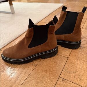 Dolce Vita Men's Tan Suede Ankle Boots